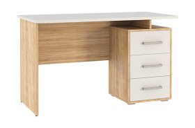 Стол компьютерный 1200 Лайт-2 дуб сонома/белый в Тобольске - tobolsk.mebel-tymen.ru | фото