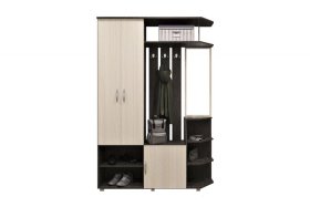 Прихожая Домино венге/дуб млечный в Тобольске - tobolsk.mebel-tymen.ru | фото