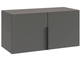 Антресоль двухдверная L800 Баско графит в Тобольске - tobolsk.mebel-tymen.ru | фото