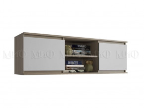 Антресоль Челси Белый глянец, дуб сонома в Тобольске - tobolsk.mebel-tymen.ru | фото