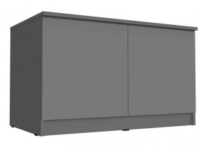 Антресоль-тумба Челси Графит в Тобольске - tobolsk.mebel-tymen.ru | фото