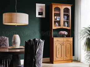 Буфет 2-х створчатый Лиза-2 Ольха матовый в Тобольске - tobolsk.mebel-tymen.ru | фото