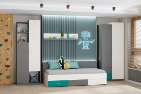 Детская Клео ОК-1, графит, миндаль, океан Диал в Тобольске - tobolsk.mebel-tymen.ru | фото