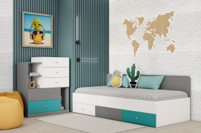 Детская Клео ОК-4, графит, миндаль, океан Диал в Тобольске - tobolsk.mebel-tymen.ru | фото