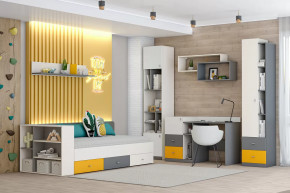 Детская Клео С-2, графит, миндаль, солнечный Диал в Тобольске - tobolsk.mebel-tymen.ru | фото