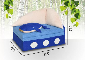 Детский Диван-Кровать Парус в Тобольске - tobolsk.mebel-tymen.ru | фото