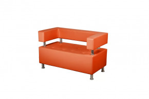 Диван 2-х местный Рейли (оранжевый) в Тобольске - tobolsk.mebel-tymen.ru | фото