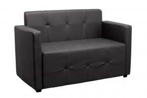 Диван 2-х местный Ситено (черный) в Тобольске - tobolsk.mebel-tymen.ru | фото