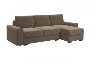 Диван-кровать угловой "Леон" серо-бежевый в Тобольске - tobolsk.mebel-tymen.ru | фото