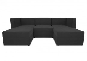Диван модульный угловой Бергамо пять секций Dream Grafit кат. 3 в Тобольске - tobolsk.mebel-tymen.ru | фото