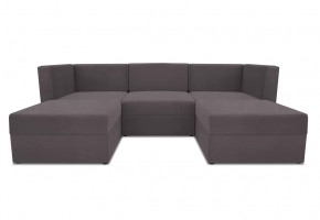 Диван модульный угловой Бергамо пять секций Dream Grey кат. 3 в Тобольске - tobolsk.mebel-tymen.ru | фото