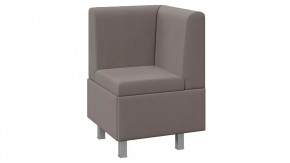 Диван угловой «Каир» Исп.2 Велюр Camaro 05 (мокко) в Тобольске - tobolsk.mebel-tymen.ru | фото