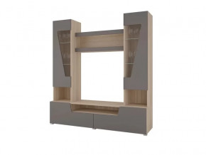 Гостиная Анталия 2 Сонома - Графит софт в Тобольске - tobolsk.mebel-tymen.ru | фото