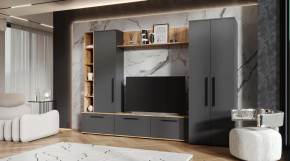 Гостиная Леванте Дуб Вотан/Графит в Тобольске - tobolsk.mebel-tymen.ru | фото