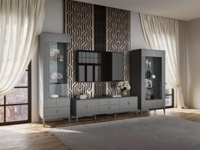 Гостиная модульная Фарго антрацит в Тобольске - tobolsk.mebel-tymen.ru | фото