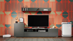 Гостиная «Сильвия» Серый в Тобольске - tobolsk.mebel-tymen.ru | фото