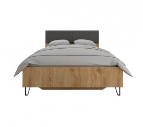 GRACE кровать LOZ120х200 (Дуб наварра/Графит) в Тобольске - tobolsk.mebel-tymen.ru | фото