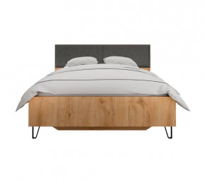 GRACE кровать LOZ160х200 (Дуб наварра/ Графит) в Тобольске - tobolsk.mebel-tymen.ru | фото