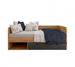 GRACE кровать LOZ90 (Дуб наварра/Графит) в Тобольске - tobolsk.mebel-tymen.ru | фото