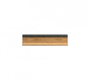 GRACE полка POL98 (Дуб наварра/Графит) в Тобольске - tobolsk.mebel-tymen.ru | фото