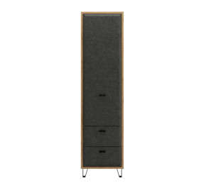 GRACE шкаф REG1D2S (Дуб наварра/Графит) в Тобольске - tobolsk.mebel-tymen.ru | фото