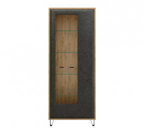 GRACE шкаф REG2W (Дуб наварра/Графит) в Тобольске - tobolsk.mebel-tymen.ru | фото