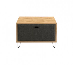 GRACE тумба KOM1K (Дуб наварра/Графит) в Тобольске - tobolsk.mebel-tymen.ru | фото