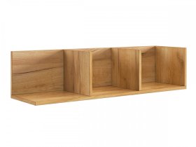 Полка навесная 2 Рич дуб крафт золотой в Тобольске - tobolsk.mebel-tymen.ru | фото