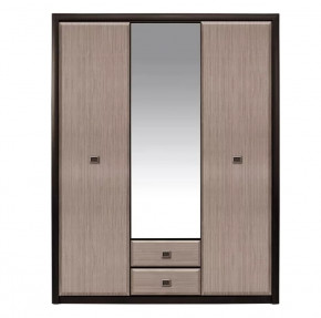 КОЕН шкаф с зеркалом SZF3D2S (Венге/Штрокс) в Тобольске - tobolsk.mebel-tymen.ru | фото