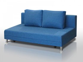 Диван Комфорт Лайт без подлокотников 2 подушки denim в Тобольске - tobolsk.mebel-tymen.ru | фото