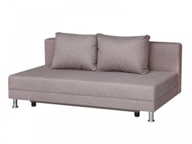 Диван Комфорт Лайт без подлокотников 2 подушки латте в Тобольске - tobolsk.mebel-tymen.ru | фото