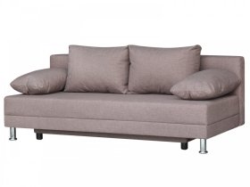 Диван Комфорт без подлокотников 4 подушки латте в Тобольске - tobolsk.mebel-tymen.ru | фото