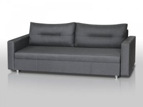 Диван Комфорт с прямыми подлокотниками графит в Тобольске - tobolsk.mebel-tymen.ru | фото