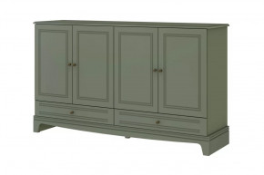 Комод 4 двери + 2 ящика Лорето Лак Зелёный самшит в Тобольске - tobolsk.mebel-tymen.ru | фото