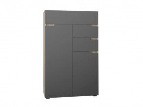 Комод Анталия Сонома-Графит софт в Тобольске - tobolsk.mebel-tymen.ru | фото