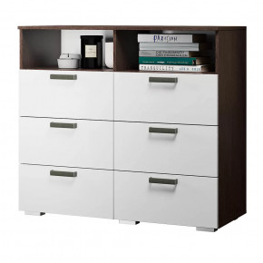 Комод Азаро венге/белый глянец в Тобольске - tobolsk.mebel-tymen.ru | фото