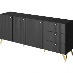 Комод КД-1 Reno Чёрный НК-мебель в Тобольске - tobolsk.mebel-tymen.ru | фото