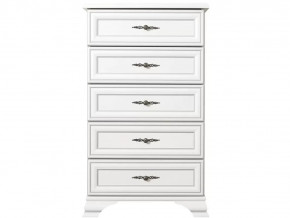 Комод Kentaki S320-KOM5S белый в Тобольске - tobolsk.mebel-tymen.ru | фото