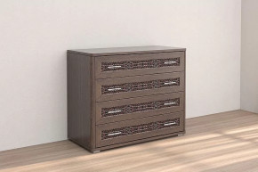 Комод Кэт-4 4 ящика Венге Диал в Тобольске - tobolsk.mebel-tymen.ru | фото