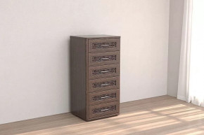 Комод Кэт-4 6 ящиков Венге Диал в Тобольске - tobolsk.mebel-tymen.ru | фото