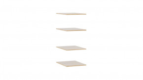 Комплект полок Яблоня Беллуно в Тобольске - tobolsk.mebel-tymen.ru | фото