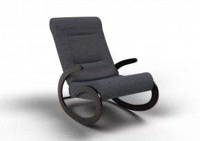 Кресло-качалка Мальта ткань графит в Тобольске - tobolsk.mebel-tymen.ru | фото