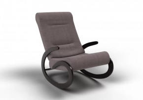 Кресло-качалка Мальта ткань какао в Тобольске - tobolsk.mebel-tymen.ru | фото