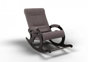 Кресло-качалка Тироль ткань галька в Тобольске - tobolsk.mebel-tymen.ru | фото