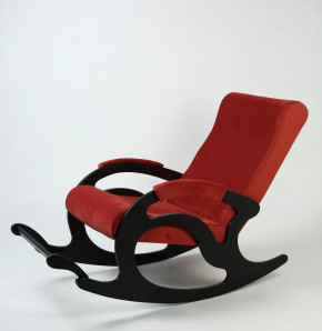 Кресло-качалка Тироль ткань-Терракот в Тобольске - tobolsk.mebel-tymen.ru | фото