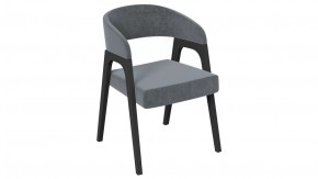 Кресло «Техас 1» Черное дерево, тк. №219 Велюр Jercy graphite в Тобольске - tobolsk.mebel-tymen.ru | фото