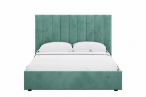 Кровать 1600 Ингрид 312 Велюр Ультра Минт в Тобольске - tobolsk.mebel-tymen.ru | фото