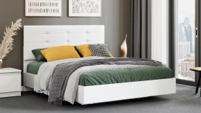 Кровать «Бетта» Тип 3 Белый снег, Белый в Тобольске - tobolsk.mebel-tymen.ru | фото