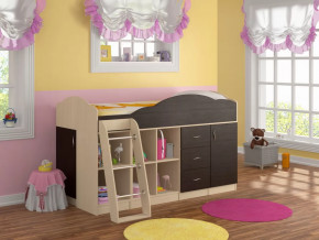 Кровать-чердак Дюймовочка-5.4 в Тобольске - tobolsk.mebel-tymen.ru | фото