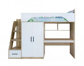 Кровать-чердак Тея Ясень Ярофф в Тобольске - tobolsk.mebel-tymen.ru | фото